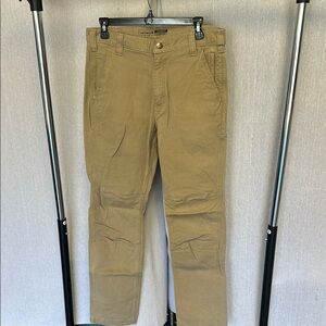 Carhartt Tan Chinos Classic Cotton Twill
